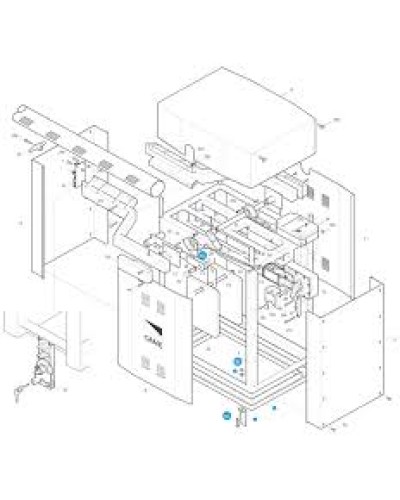 Вал выходной G3750 Came 119RIG331 в Ангарске Запчасти для шлагбаумов и автоматики Pintop.ru