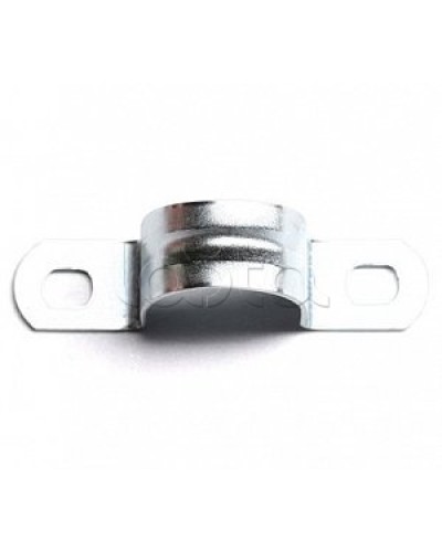 Держатель оцинкованный двусторонний д.63мм 53362ДКС в Ангарске Держатели, клипсы, скобы Pintop.ru