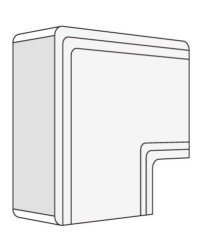 Угол плоский NPAN 25x30 мм DKC 01737 в Ангарске Аксессуары для кабель-канала Pintop.ru