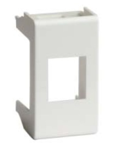 Адаптер для разъемов KEYSTONE 1 модуль DKC (45007) в Ангарске Патч-корды и пигтейлы Pintop.ru