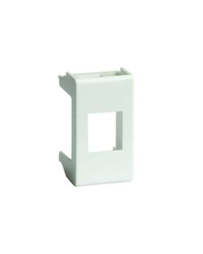 Адаптер для keystone, VIVA, 1 мод, цвет серый DKC 45107 в Ангарске Аксессуары для стоек и шкафов Pintop.ru