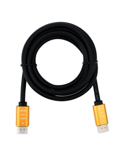 Кабель HDMI - HDMI 2.0, 2м, Gold REXANT 17-6104 в Ангарске Системы видеонаблюдения Pintop.ru