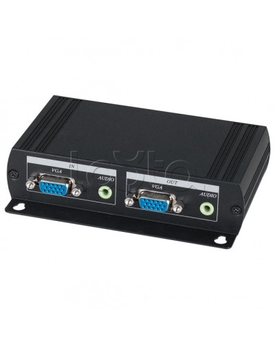 Передатчик VGA и стерео Audio сигнала SC&T VE05ALT в Ангарске Видеоусилители, Модуляторы, Делители Pintop.ru