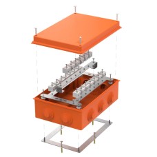 Коробка огнест. для о/п 40-0330-FR6.0-40 Е15-Е120 RAL2004 260х175х90 (7 шт/кор) Промрукав (40-0330-FR6.0-40)